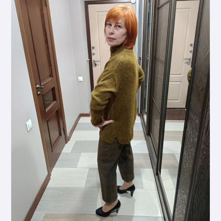 Доступ к онлайн-совместнику. Японское плечо + V-вырез