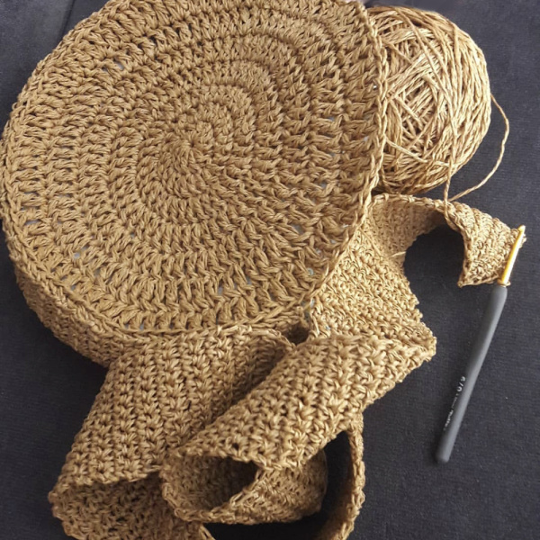 Пряжа Рафия в пасме, размер M Пряжа Рафия в пасме, размер M