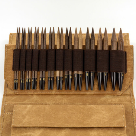 Набор спиц 12 см 12 пар LYKKE Driftwood Umber