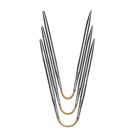 Спицы чулочные гибкие 21 см Addi CraSy Trio Short ,160-2 Спицы чулочные гибкие 21 см Addi CraSy Trio Short ,160-2