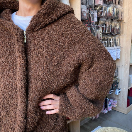 Описание вязания #Бомбер_Тедди