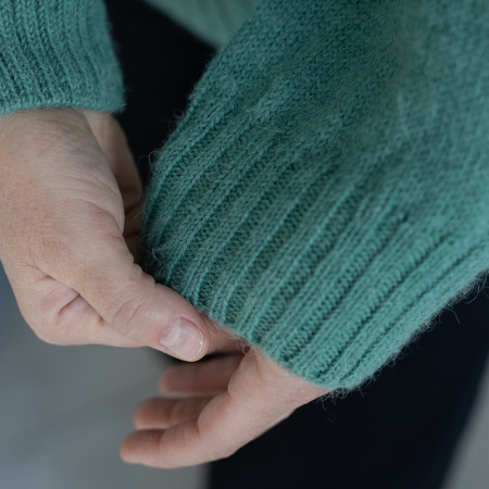 Описание вязания #Реглан_три_полоски