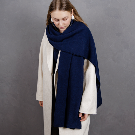 Кашемировый палантин by WoolDom, Ночной экспресс
