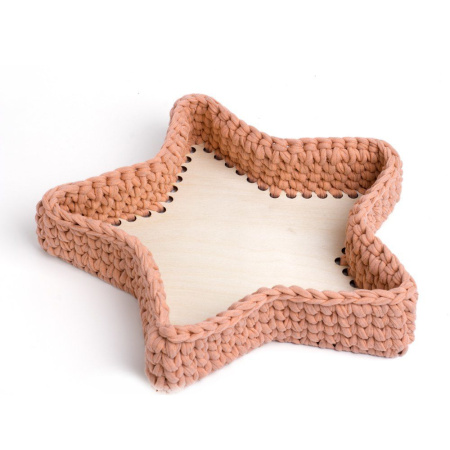 Донышко Пятиугольник Фанера, 20 см