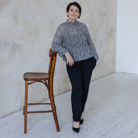 Описание вязания #Свитер_Шарлотка