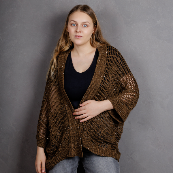 Описание вязания #Кардиган_Зараза