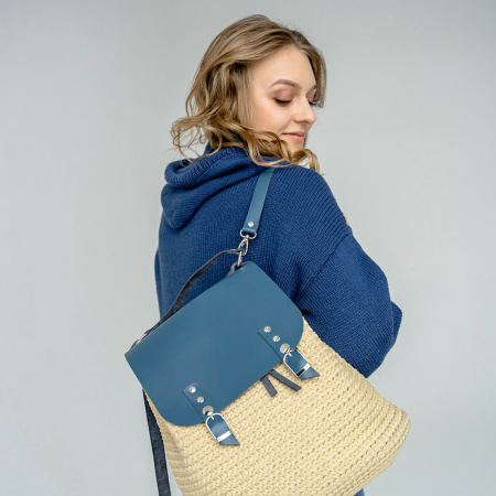 Описание вязания #Рюкзак_Европейский 2 вида узора!