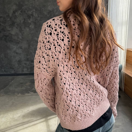 Описание вязания #Упругий_карди