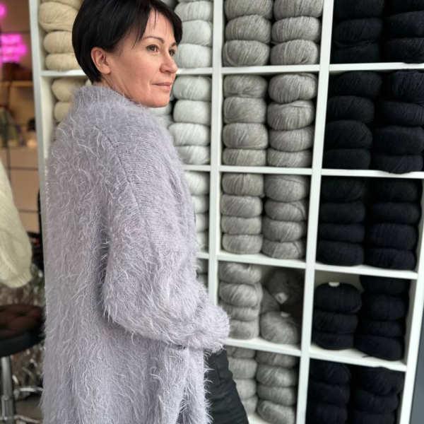 Описание вязания #Кардиган_Падла_Макси