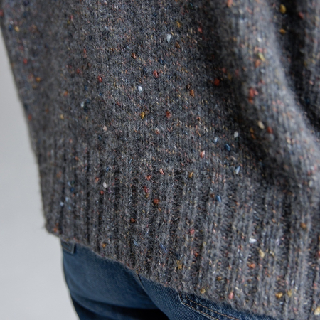 Описание вязания #Свитер_швами_наружу