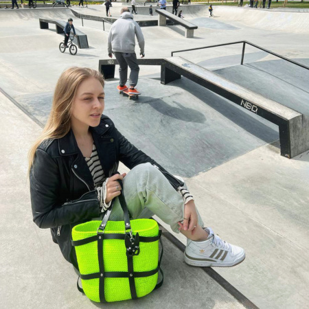 Описание вязания #Сумка_Хлоя