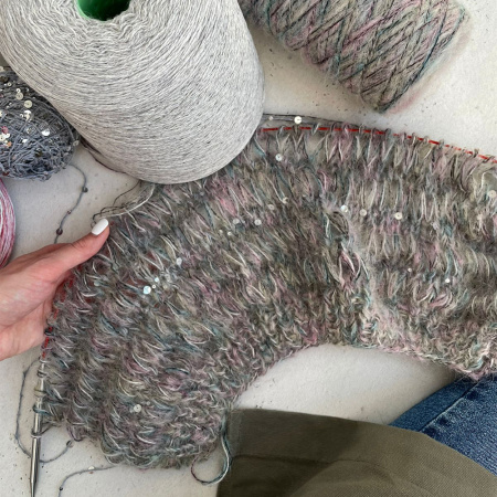 Описание вязания #Мульти_кучи