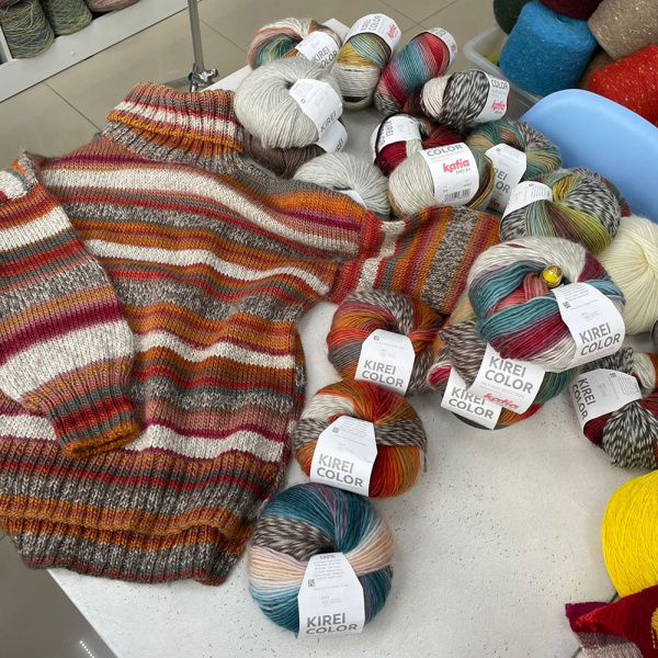 Пряжа Katia Kirei Color