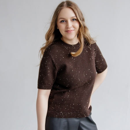 Описание вязания #Футболка_Сисик_Даша