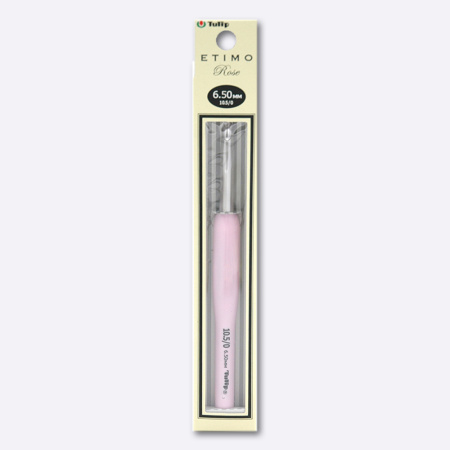 Крючок для вязания с ручкой "ETIMO Rose", Tulip (6,5 мм, TER-14e) Крючок для вязания с ручкой "ETIMO Rose", Tulip (6,5 мм, TER-14e)