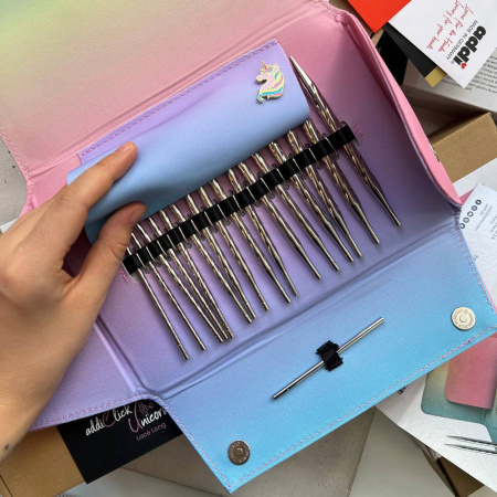 Набор спиц addiClick Unicorn Lase Long, 720-2 Набор спиц addiClick Unicorn Lase Long, 720-2