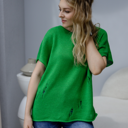 Описание вязания #Футболка_Даниэль