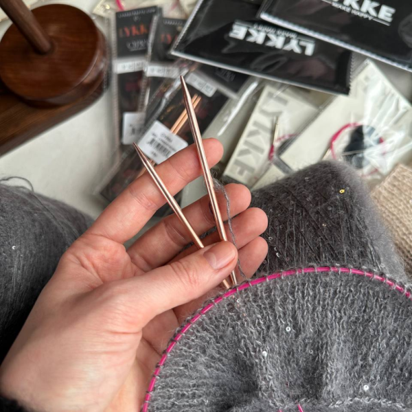 Спицы съемные Lykke Cypra (медь)