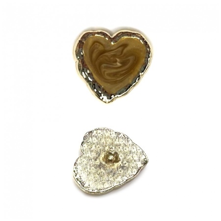 Пуговица CHANEL SS Сердце 23 мм