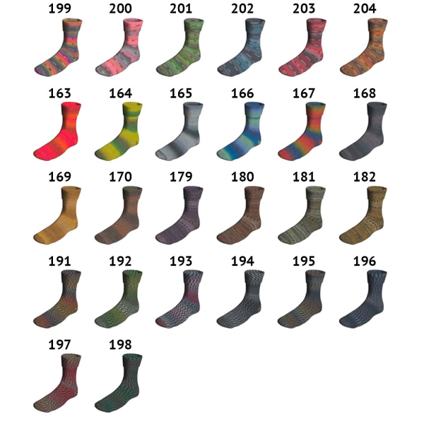 Пряжа Lang Super Soxx Color 4-Fach