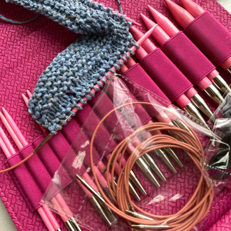 Набор спиц 12 см 12 пар Lykke Blush Magenta