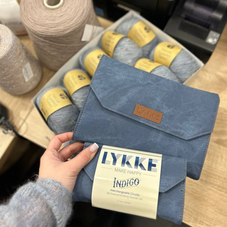 Набор спиц 12 см 12 пар LYKKE Driftwood Indigo Набор спиц 12 см 12 пар LYKKE Driftwood Indigo