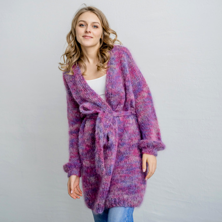 Описание вязания #Воздушный_Халат