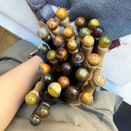 Держатель С БУСИНОЙ вращающийся