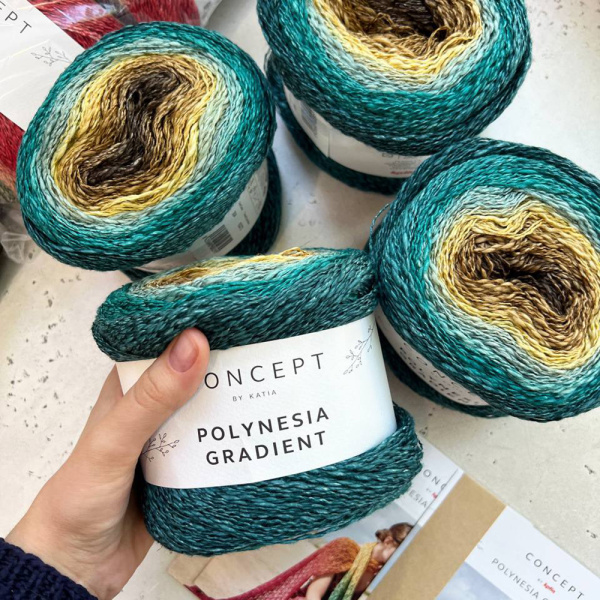 Пряжа Katia Polynesia Gradient