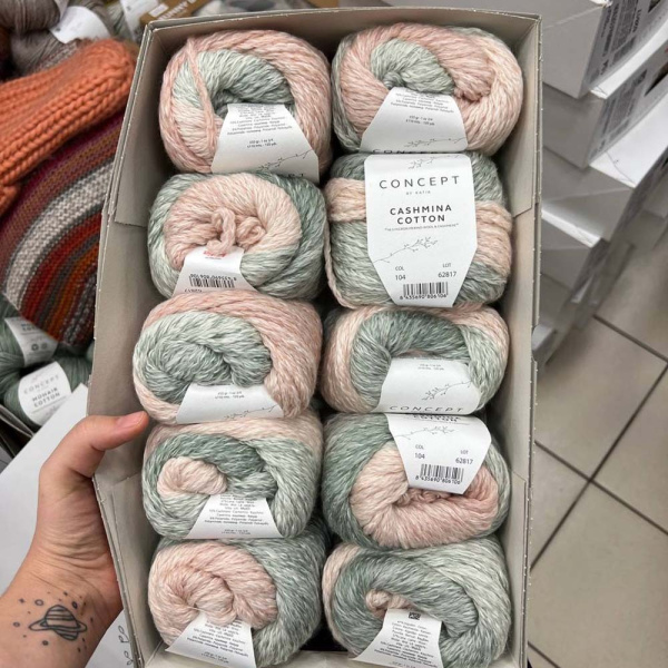 Пряжа Katia Cashmina Cotton