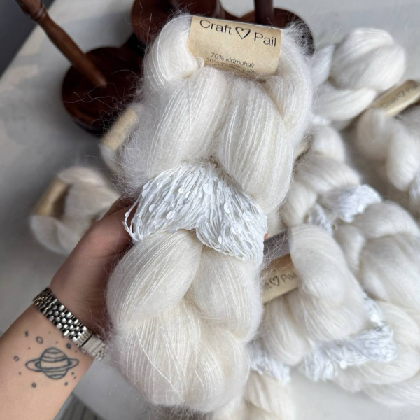 Косичка кидмохер на шелке Craft Pail