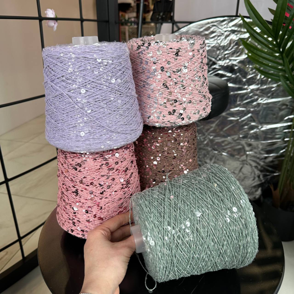 Бобина пайетки Lustro 