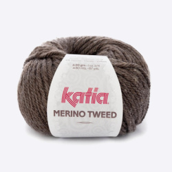 Пряжа Katia Merino Tweed (832.303, Шоколадная крошка)