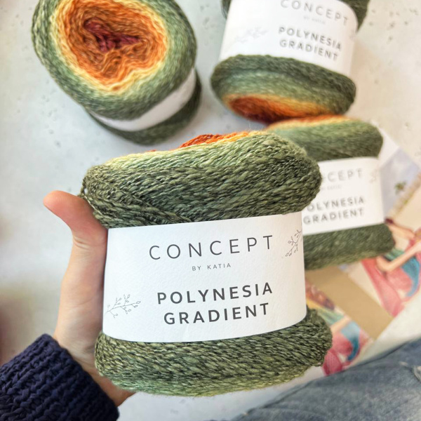 Пряжа Katia Polynesia Gradient