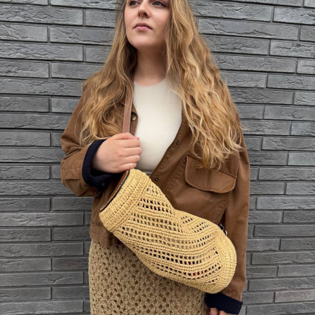 Описание вязания #Сумка_Ибица