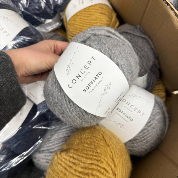 Пряжа Katia Soffiato