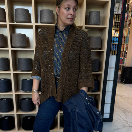 Описание вязания #Кардиган_Зараза