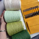 Пряжа бобинная Cotton Paillettes Mix