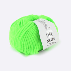 Пряжа Lang Neon (1055.0017, Кислотный зеленый)