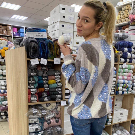 Описание вязания #Листья_Кучинелли