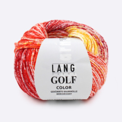 Пряжа Lang Yarns Golf Color (1031.0153, Апельсиновая соль)