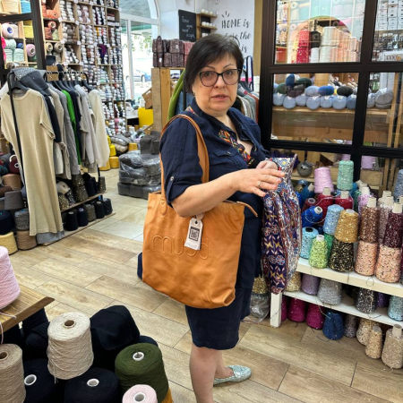 Сумка шоппер MUUD "Laura" Whisky