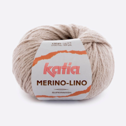 Пряжа Katia Merino-Lino (501, Песок)