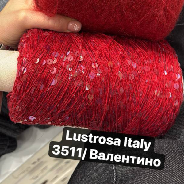 Бобина пайетки Lustrosa Italy Бобина пайетки Lustrosa Italy