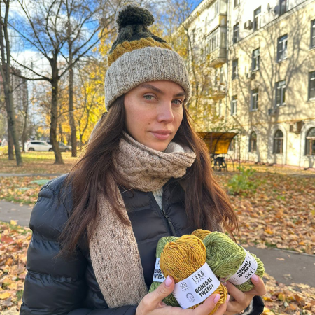 Описание вязания #Шапка_Ирландия