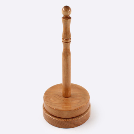 Держатель вращающийся для пряжи из дерева, высота 20 см, диаметр 11 с (Дуб)