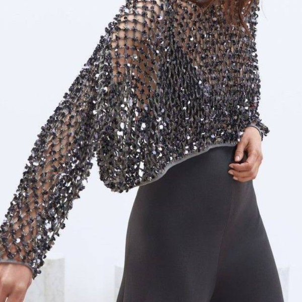 Бобина пайетки Poema