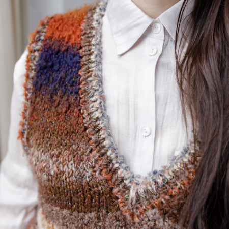 Описание вязания #Жилет_Каменда