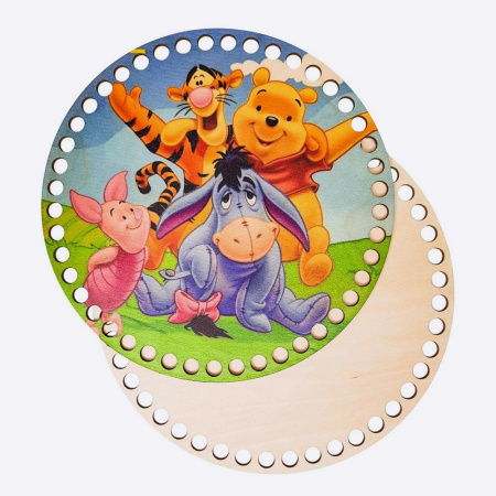 Донышко и крышка Винни Пух Фанера