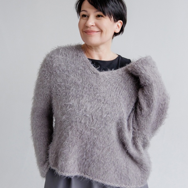 Описание вязания #Джемпер_PADLA